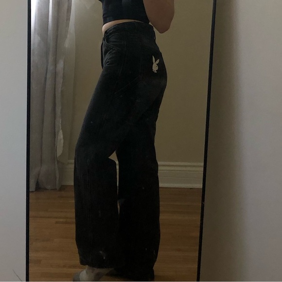 Black PLAYBOY jeans size 3 - Picture 4 of 5